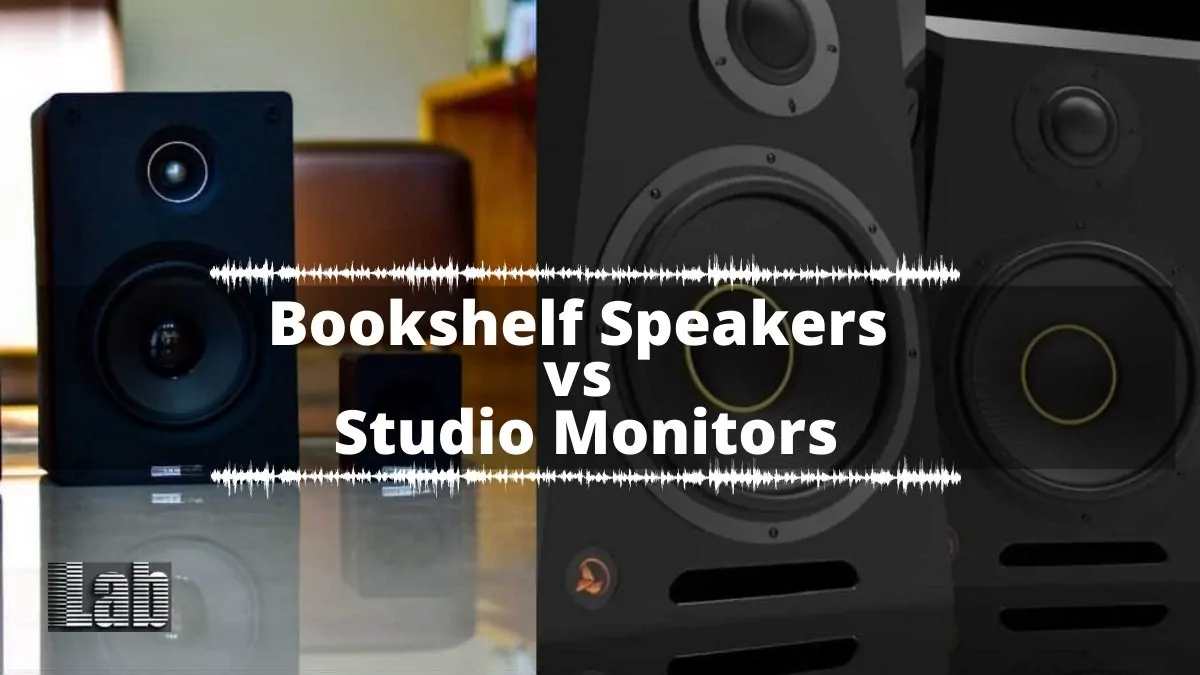 Bookshelf Speakers vs Studio Monitors