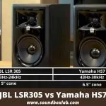 JBL LSR305 vs Yamaha HS7_soundboxlab.com