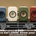 Kef LSX vs Kef LS50W