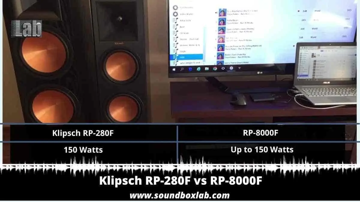 Klipsch RP-280F VS RP-8000F_soundboxlab.com