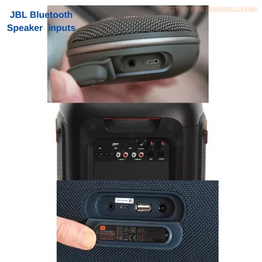 jbl Bluetooth Speaker inputs_soundboxlab.com