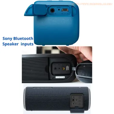sony Bluetooth Speaker inputs_soundboxlab.com