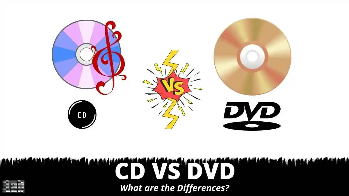 What are The Difference Between CD VS DVD