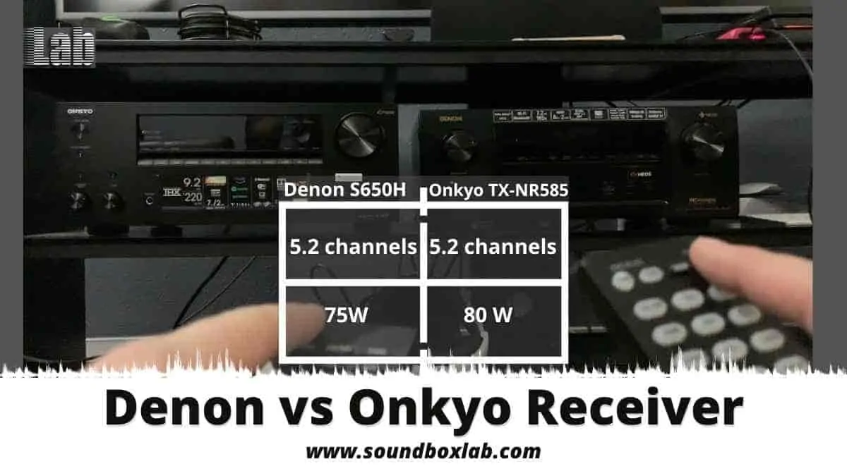 Denon vs Onkyo Receiver Which brand shall you prefer