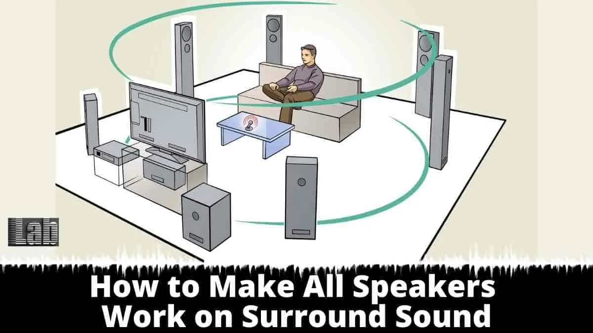 How to Make All Speakers Work on Surround Sound