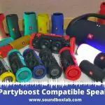 JBL Partyboost Compatible Speakers
