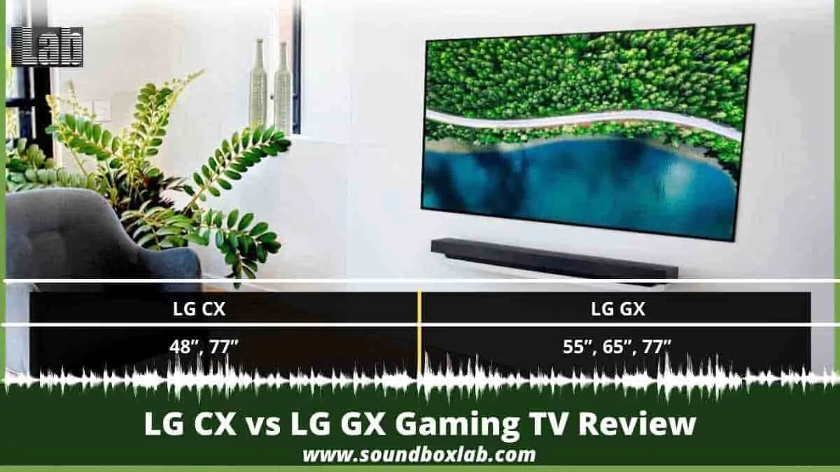 LG CX vs LG GX Gaming TV Review Specially Made for PS5 And Xbox