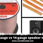 16-gauge vs 14-gauge speaker wire