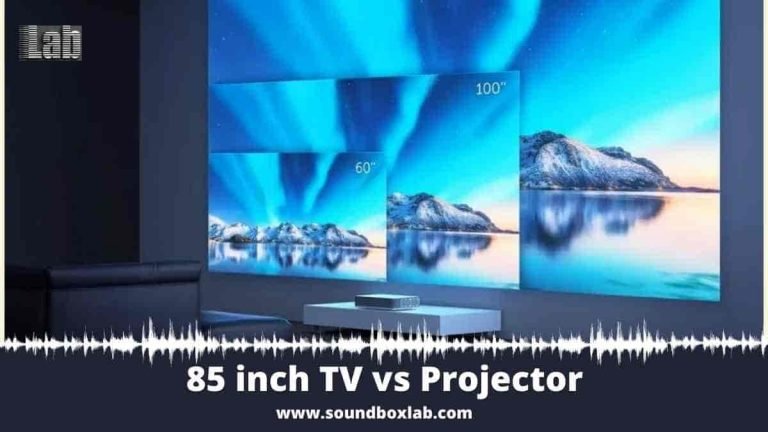85 inch TV vs Projector