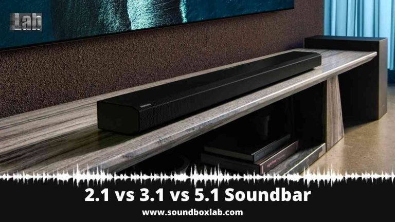 2.1 vs 3.1 vs 5.1 Soundbar
